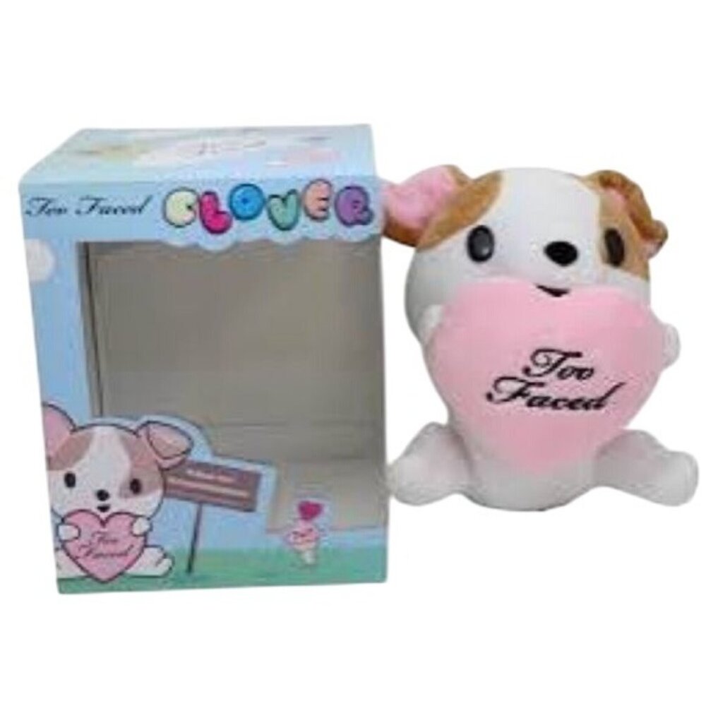 NIB Limited Edition Collectible Too Faced Clover Plushie Stuffed Animal - Picture 3 of 9